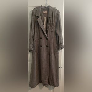 Free People Coat WE THE FREE Liberty Duster Coat Relaxed Fit, Size M never worn